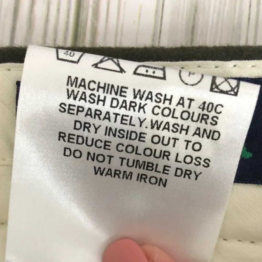 Boden Classic Chino - Unfinished Hem -  NWT - Picture 7 of 7